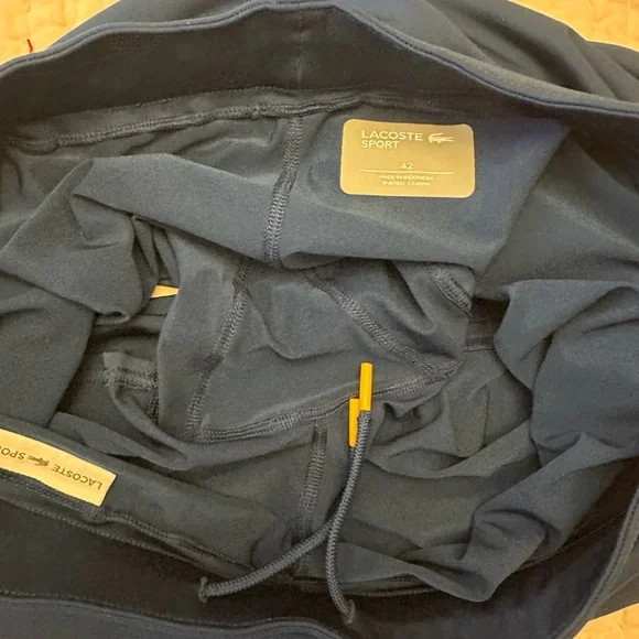 Lacoste Navy Skirt with Stripes - Picture 4 of 6